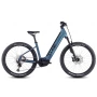 Bike E-Bike MTB Reaction Hybrid ABS 750 Easy Entry Blue/White/Smaragdgrey´n´Blue